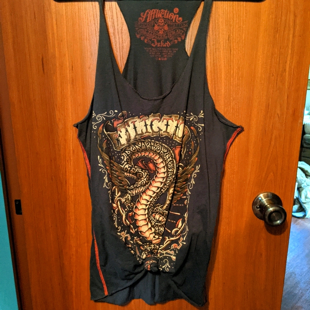 Affliction tank top